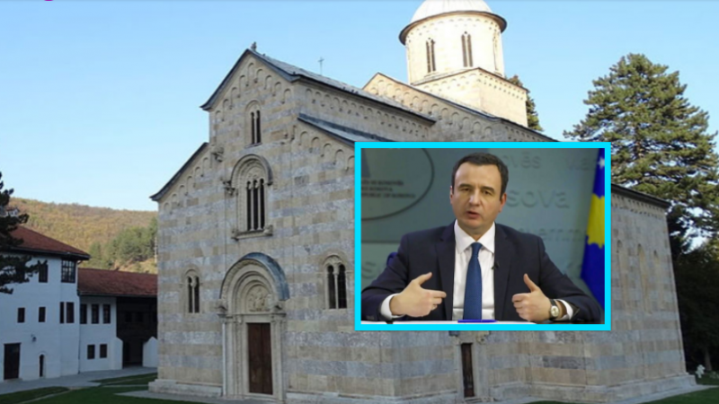 Dioqeza Rashkë Prizren del me reagim  S jemi kontaktuar nga institucionet lidhur me tokën e Manastirit të Deçanit
