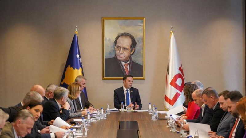 Abdixhiku mbledh kryesinë e tij në LDK pas certifikimit të rezultateve
