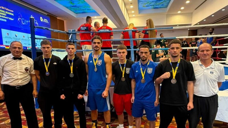 Kosova shkëlqen në Sarajevë, rrëmben gjashtë medalje në boks