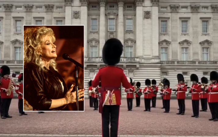 Bendi i brigadës së famshme britanike nderon Dolly Parton