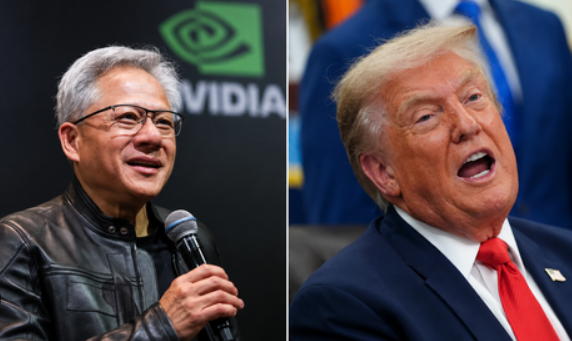 trump-tall-shefin-e-nvidia-direkt-ne-transmetim-dhe-adreson-histerine-per-ai-shkaterrues-nje-rrene-e-madhe