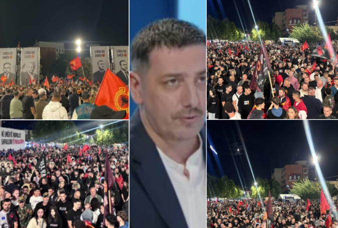 Syla nguc  Ku jeni komandanta  a pe majnë najqysh kullerat e Prishtinës protestën a jo 